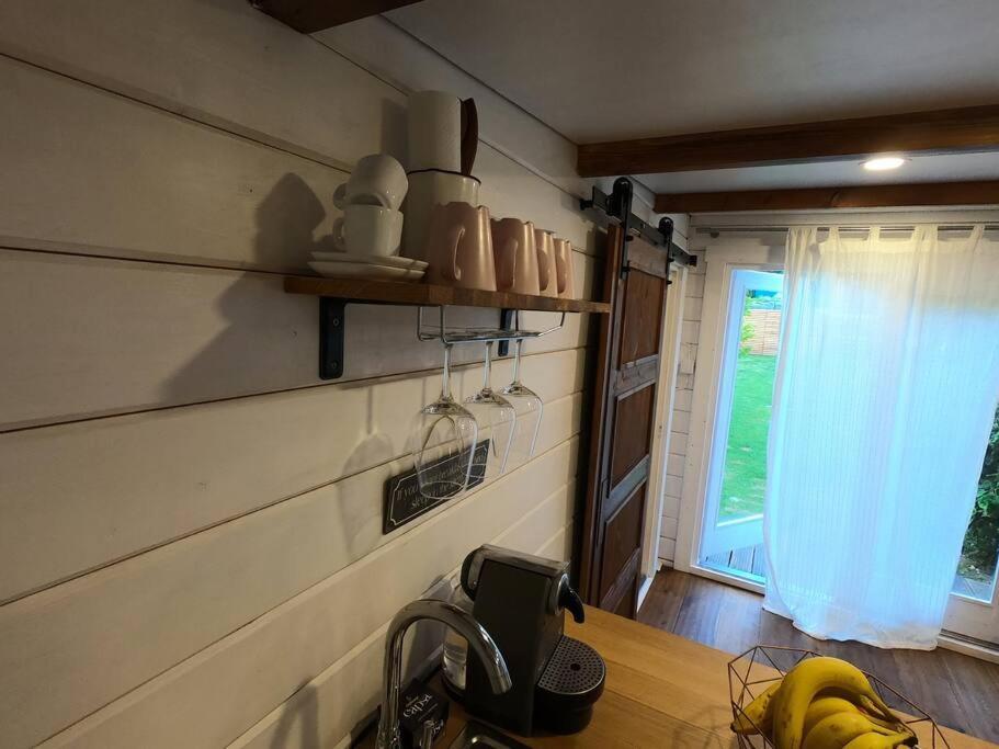 Gemuetliches Tinyhouse Im Garten Einer Villa Bad Sauerbrunn Exterior photo